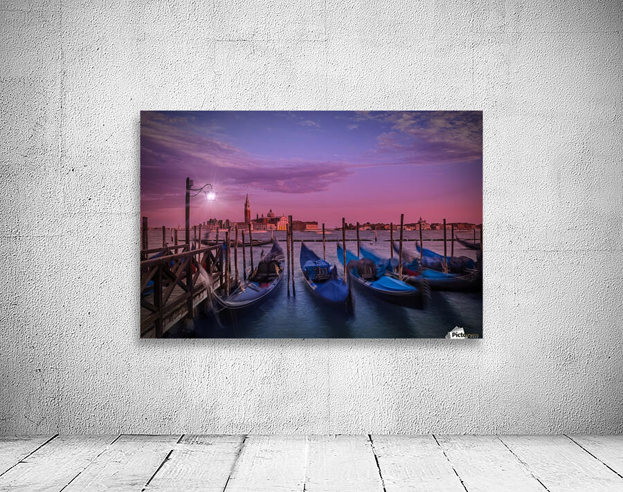 VENICE Gondolas at Sunset Wall Preview