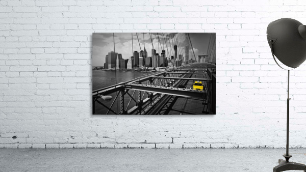NYC Brooklyn Bridge View Wall Preview