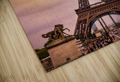 EiffelatDuski 30x40 Matthew Chamberlin Photo puzzle