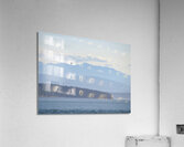 Layers of Blue Acrylic Print