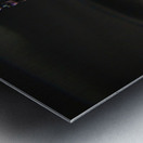 Purple Drop Metal print