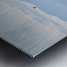 Layers of Blue Metal print