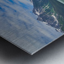 Alaskan Mountains Metal print