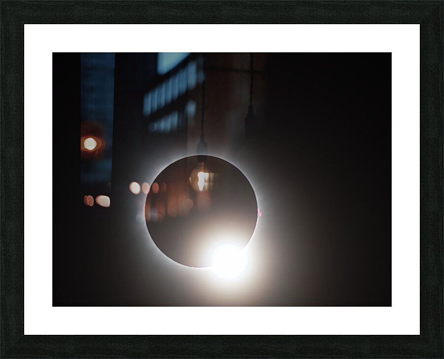 Solar Eclipse Picture Frame print