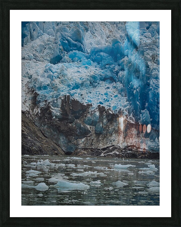 Glacier Picture Frame print