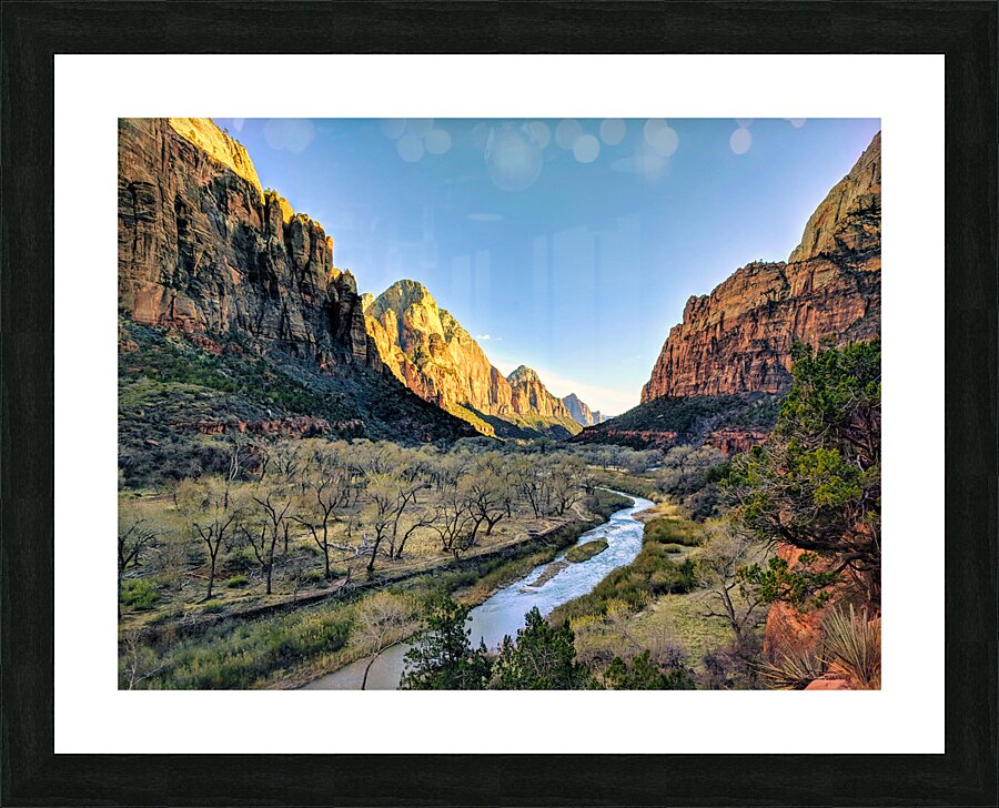 Zion Picture Frame print