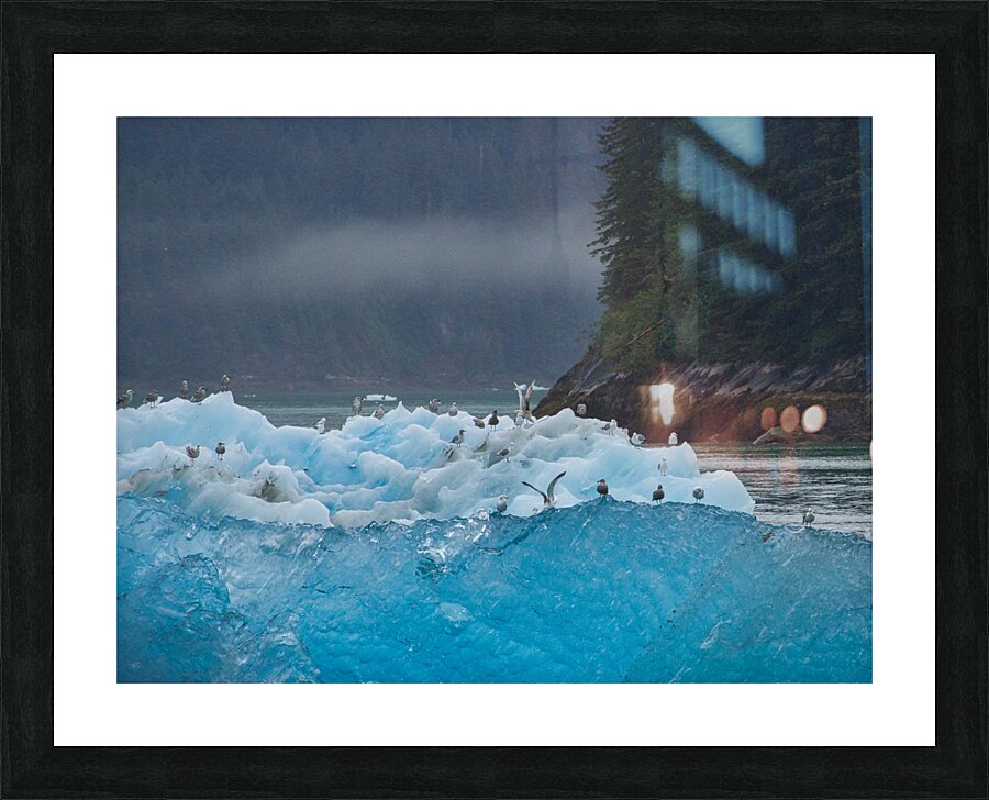 Alaskan Blue Picture Frame print