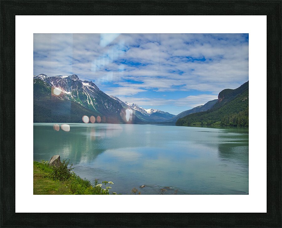 Alaskan Mountains Picture Frame print