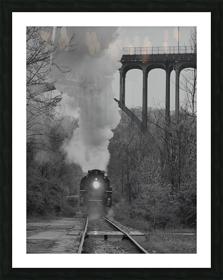 Steam Engine Picture Frame print