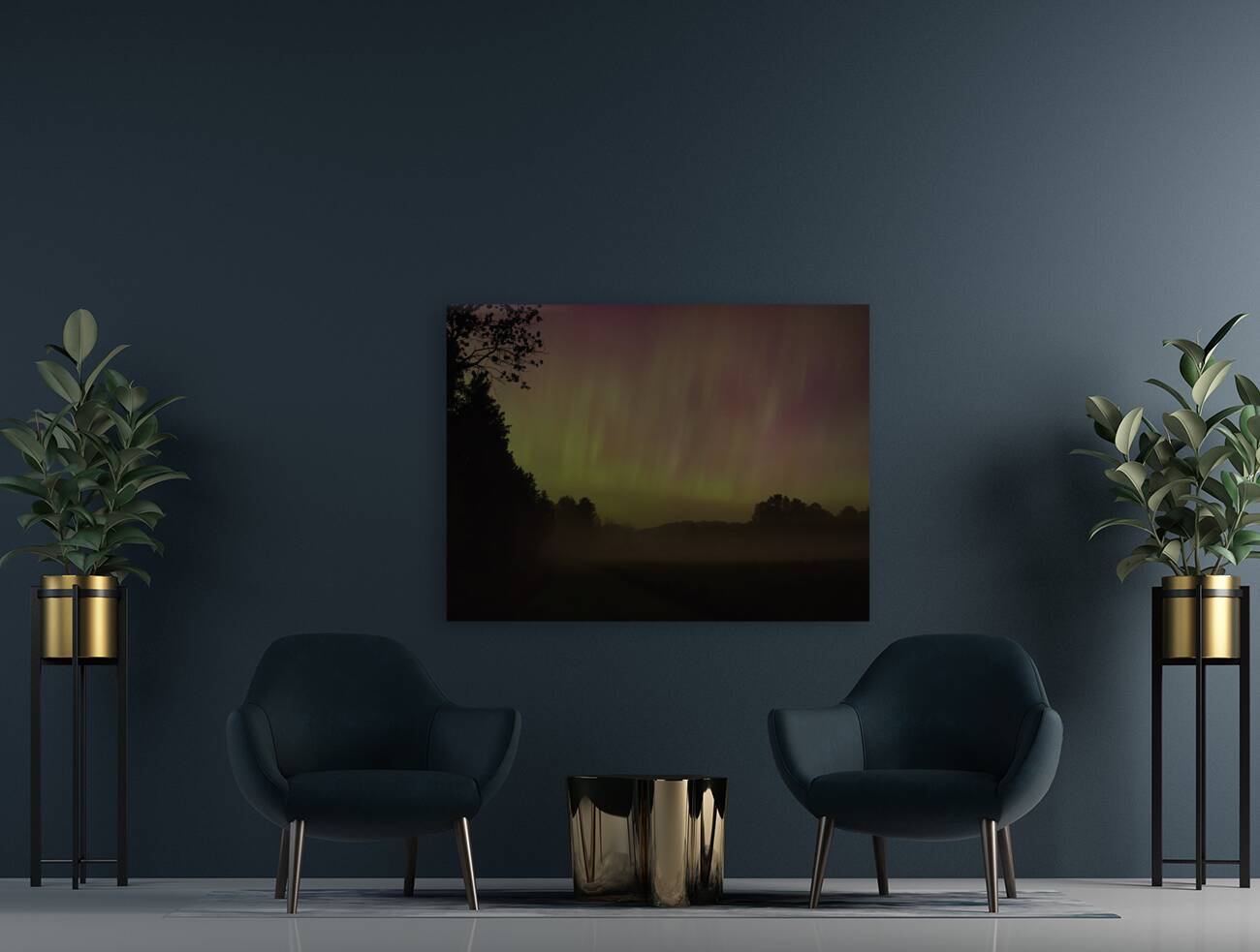 Northern Lights Reproduction