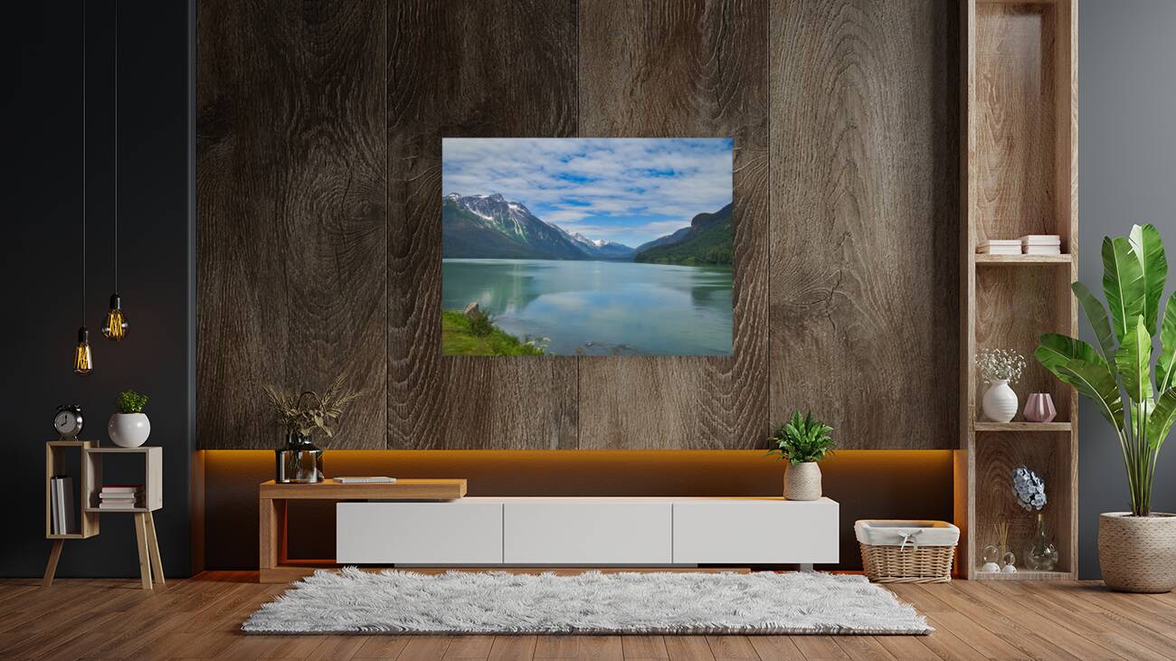 Alaskan Mountains Reproduction