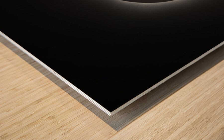 Solar Eclipse Wood print