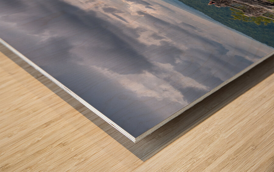 I Can See Clearly Now Wood print