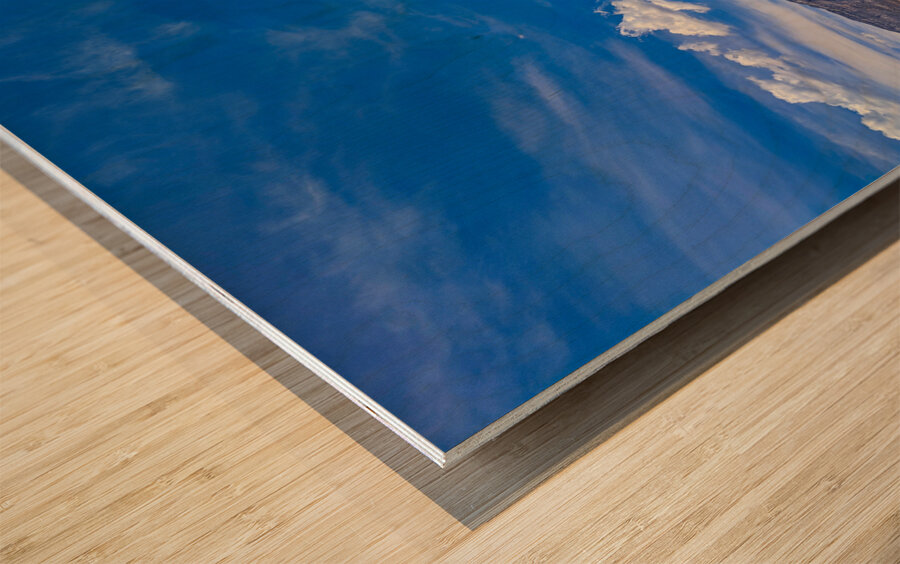 Red Rocks Wood print