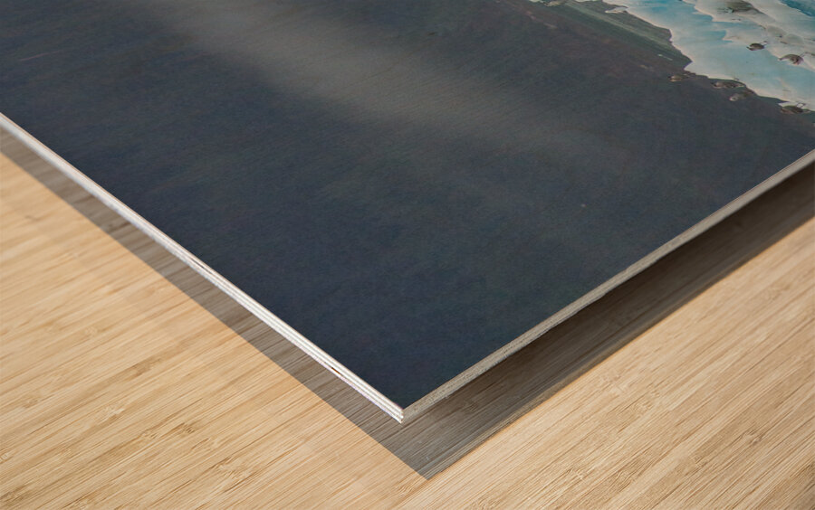 Alaskan Blue Wood print