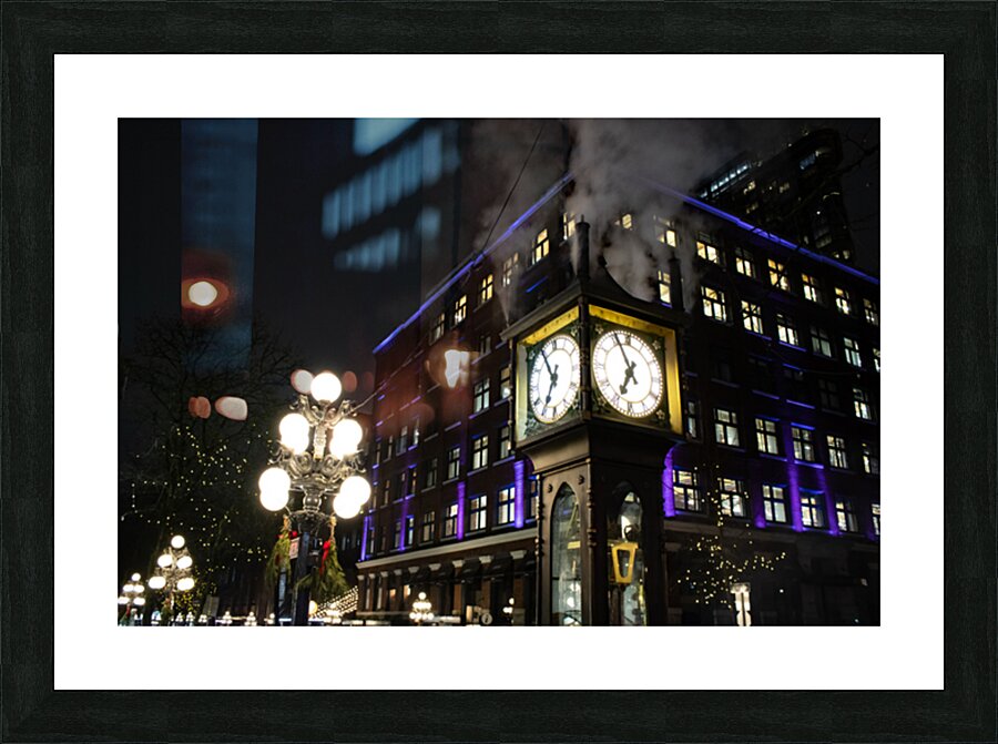 2025 Gastown Clock 1 Picture Frame Printing