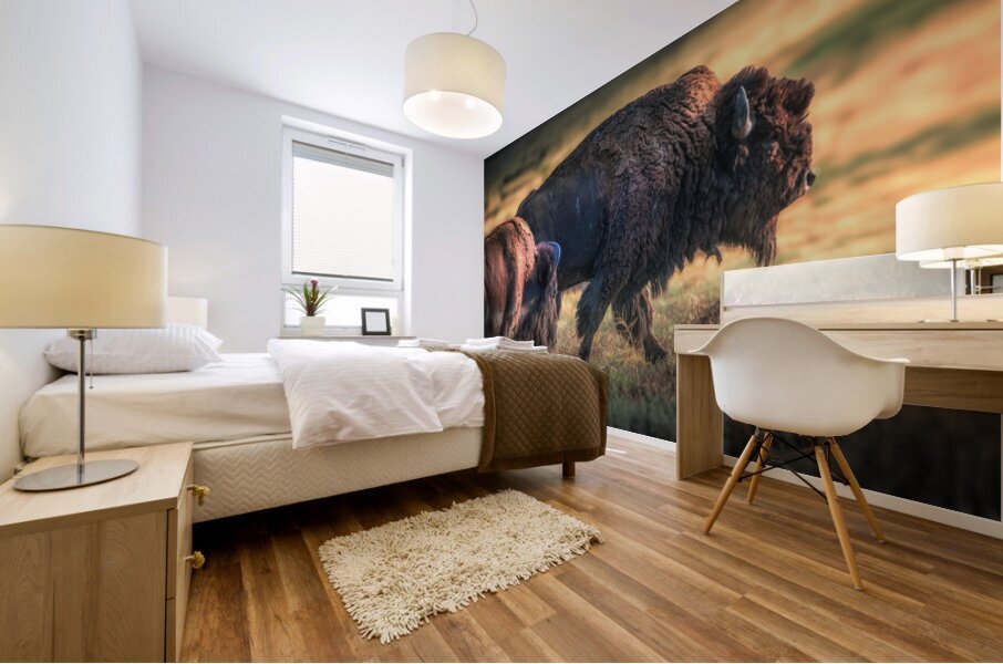 All Business Mural print