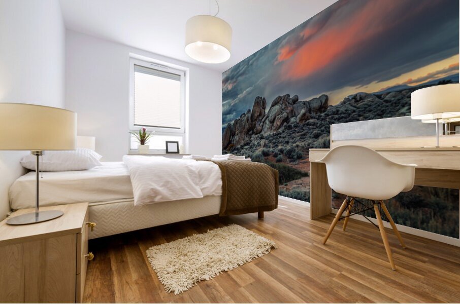 Desert Glow Mural print