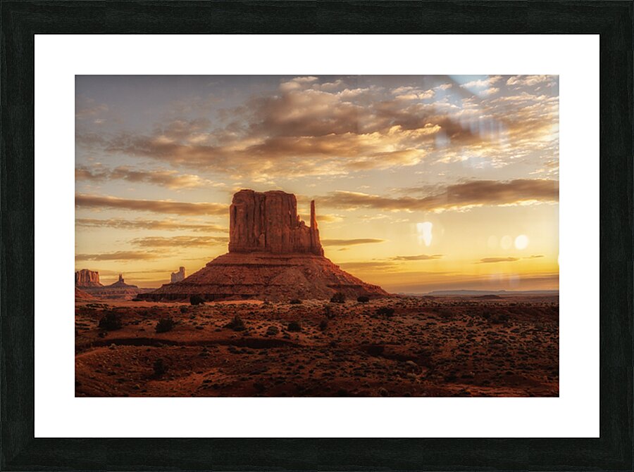 The Mitten Picture Frame print