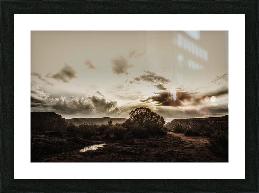 Silent Horizon Picture Frame print