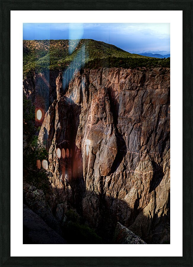 Chasm View Picture Frame print