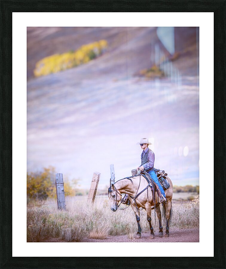 Riding Point Picture Frame print
