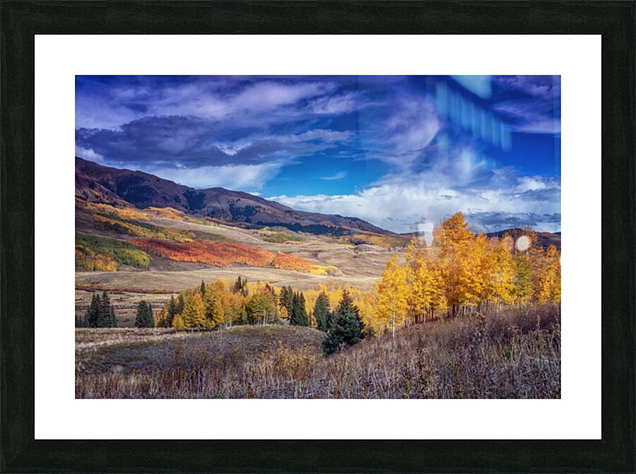 A Fall Afternoon Picture Frame print