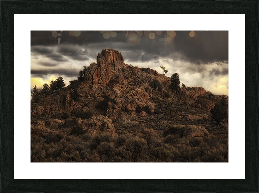 Hartman Rocks Picture Frame print
