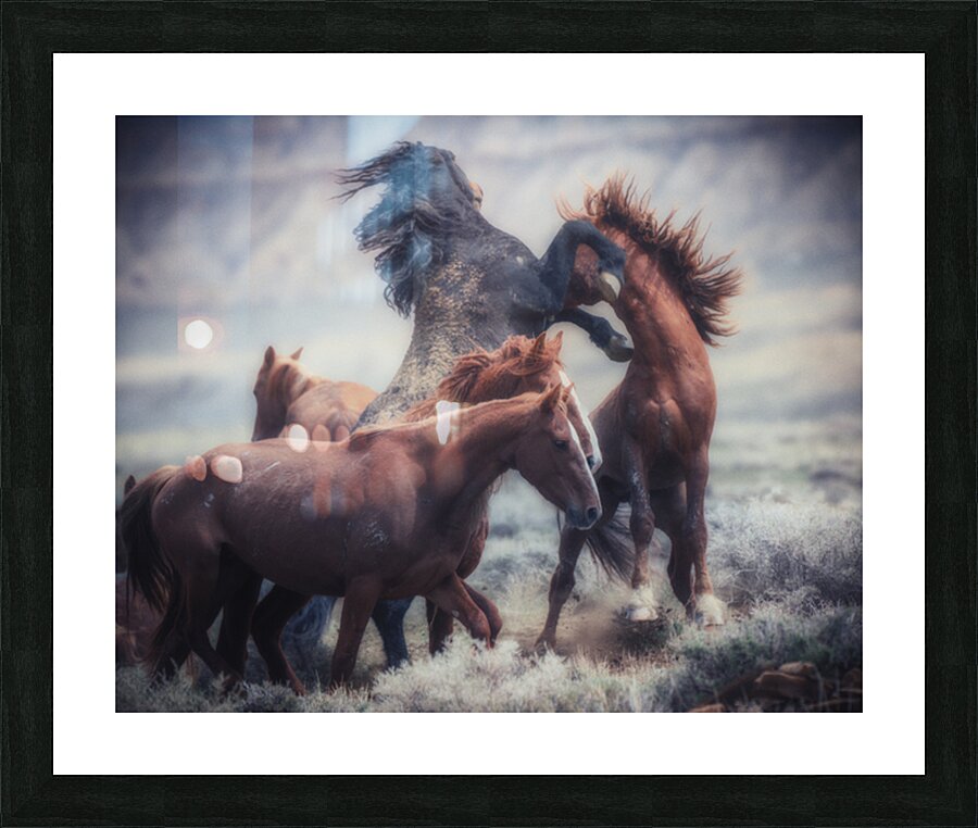 The Battle Picture Frame print