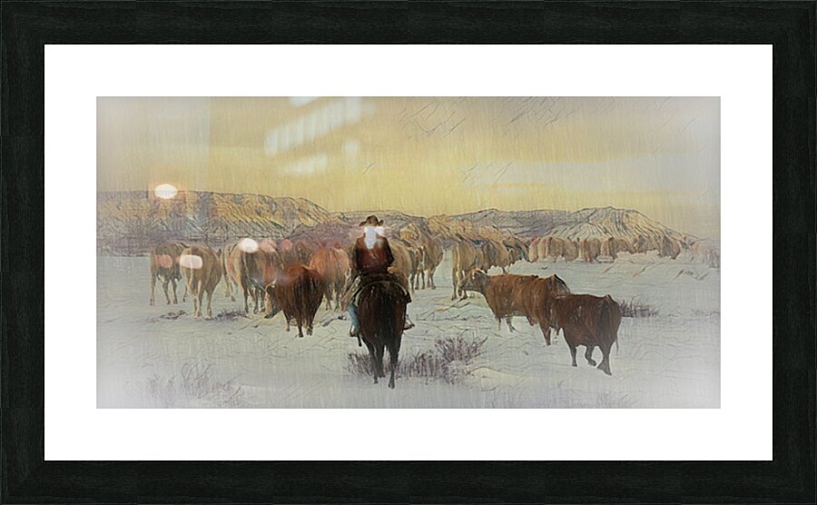 Into the Sun Picture Frame print