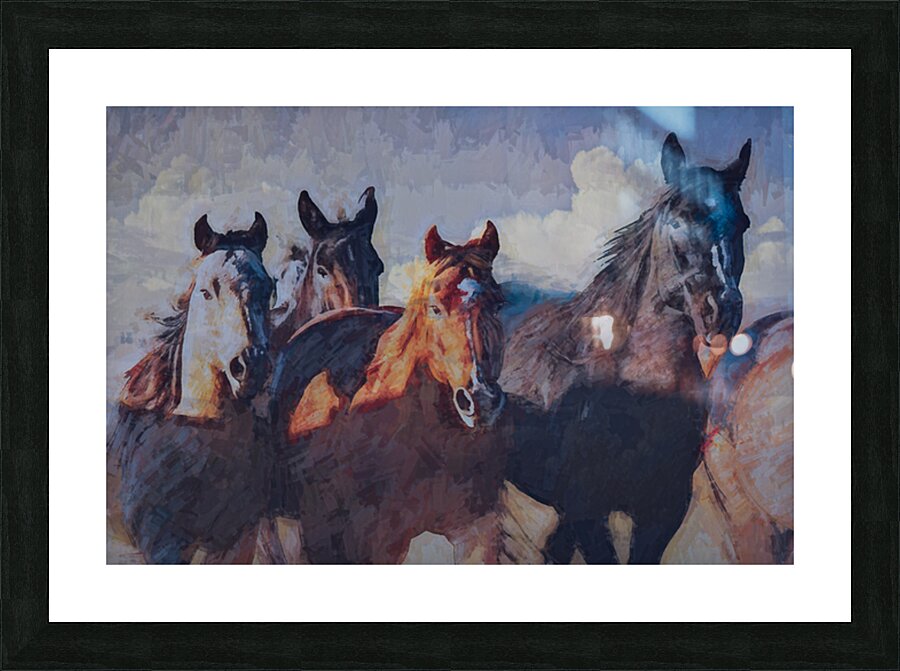 Gathered Strength Picture Frame print