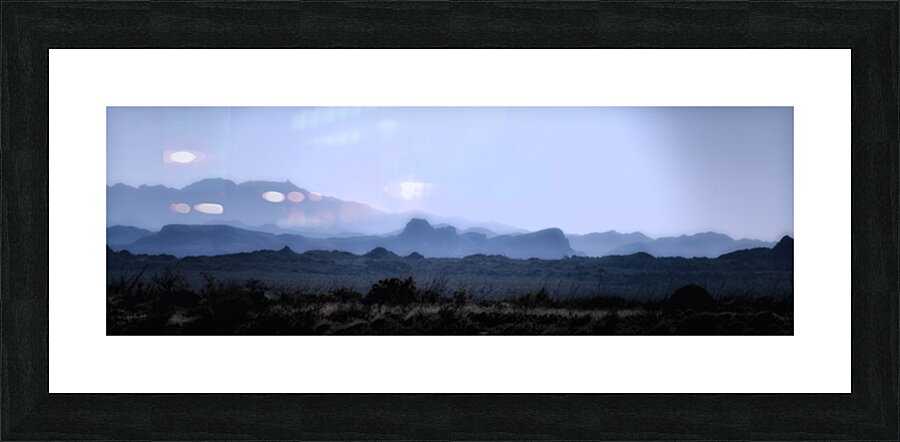 Desert Dusk Picture Frame print