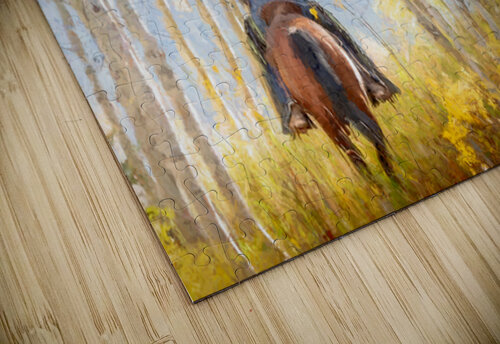 A Fall Ride Susan Humphrey Art puzzle
