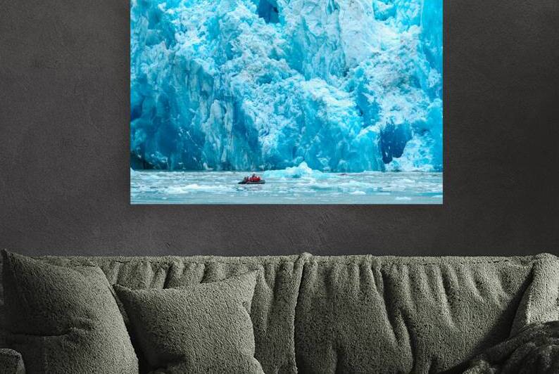 The Azure Wall: South Sawyer Glacier by Joe Ng