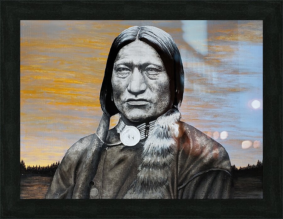 CHIEF HIGH BEAR Picture Frame Printing