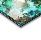 Turquoise terrain Acrylic print