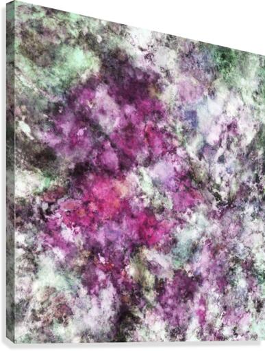 The quiet purple clouds Canvas Print