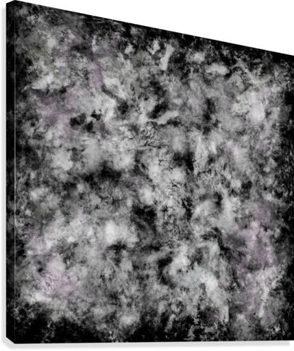Stone grey angel Canvas Print