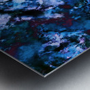 Smouldering blue Metal print