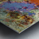 Elegantly eroded Metal print