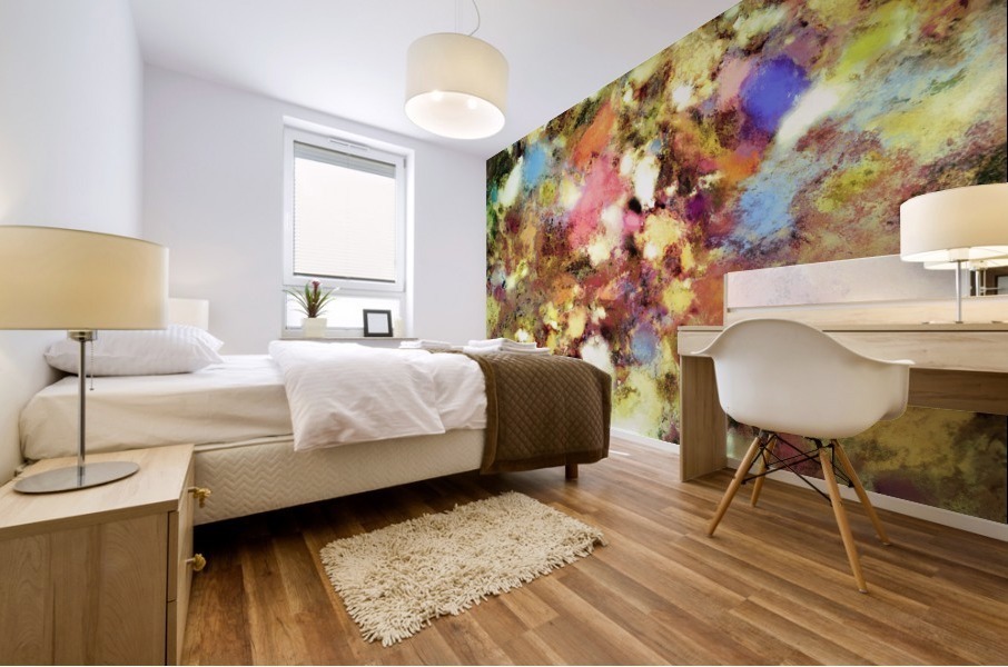 Discarded blooms Mural print