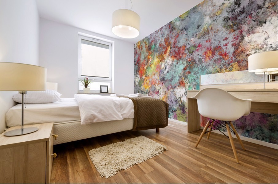 Fireflies Mural print