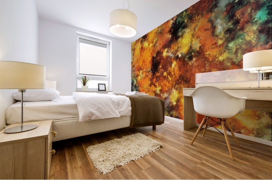 Flash point Mural print