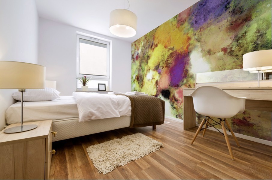 Forgotten petals Mural print