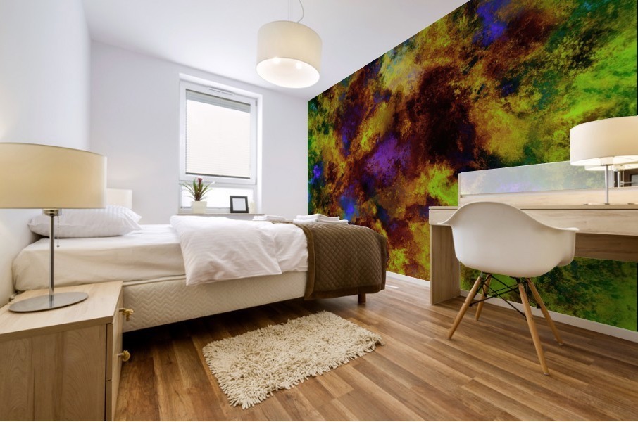 Background noise Mural print