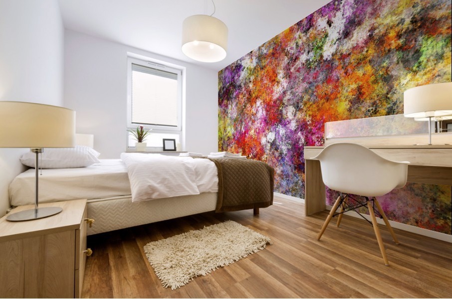 Jumble Mural print