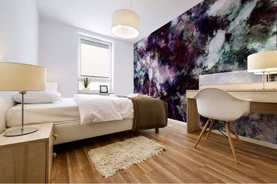 Lost in thought Mural print