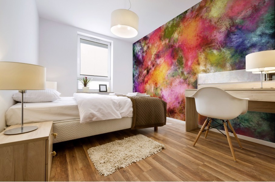 Lovely flowers Mural print