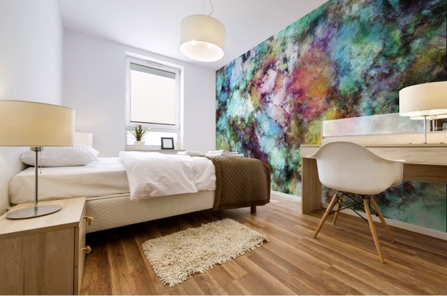 Mixed emotions Mural print