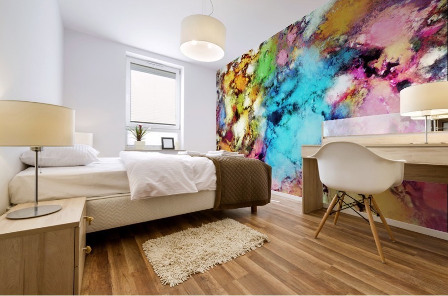 Punch Mural print